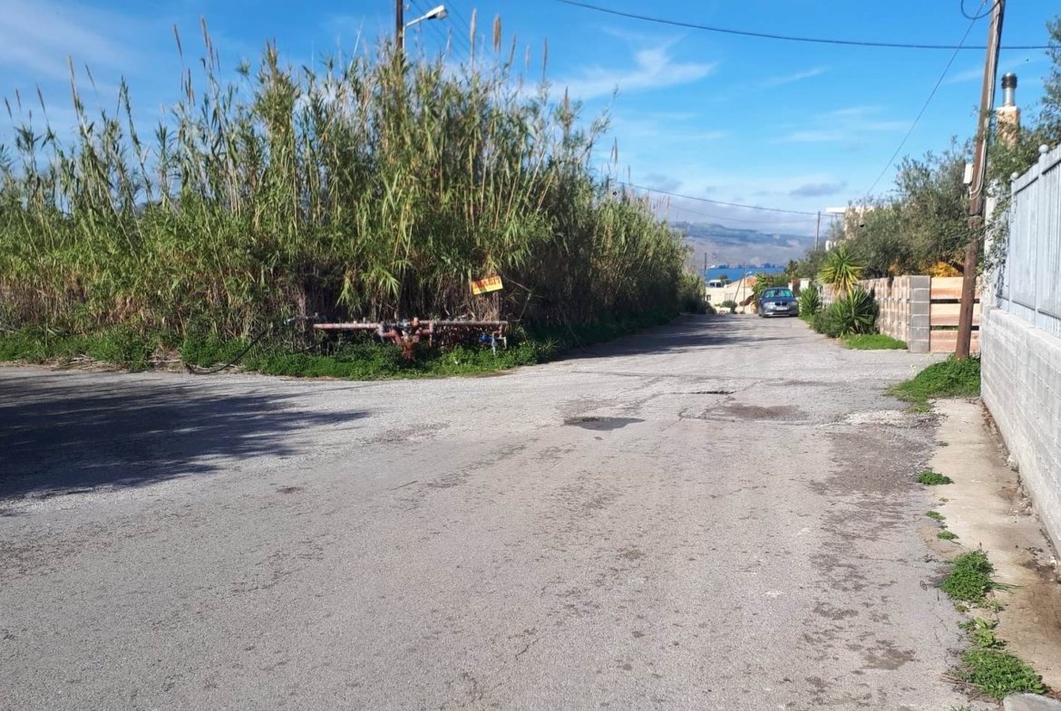 Plot for sale next the beach in Chania Crete